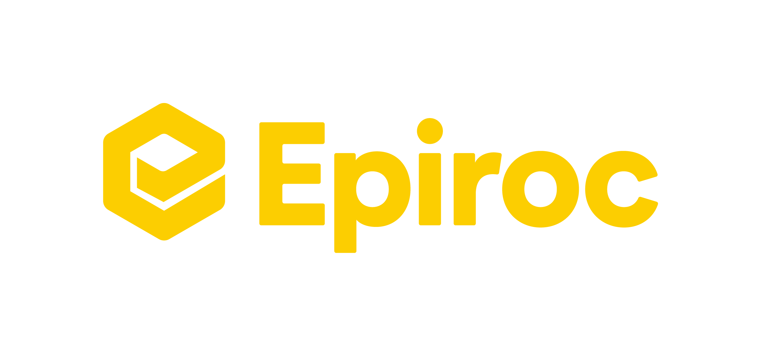 Epiroc Logo Yellow PMS 116